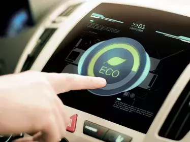 ecodriving auto scherm